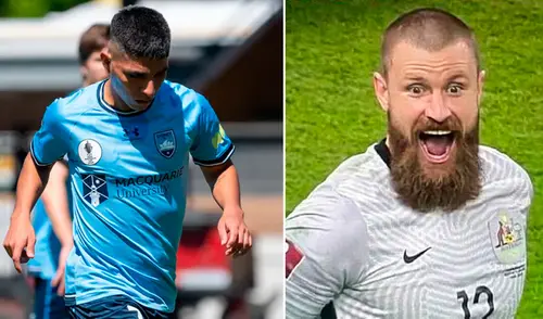 Piero Quispe jugó un amistoso de pretemporada contra el equipo de Andrew Redmayne. Foto: composición EP elpopular.pe