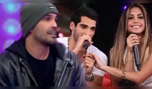 Israel Dreyfus visitó el set de 'La Noche Habla' y delató a Milett Figueroa y Guty Carrera. elpopular.pe