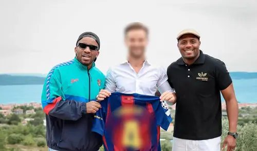 Jefferson Farfán y Roberto Guizasola estarán con Iván Rakitic. Foto: Instagram elpopular.pe