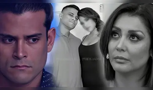 ¿Se DEFENDIÓ? Christian Domínguez REAPARECE con Karla Tarazona tras ACUSACIONES de su hija de ser un PADRE AUSENTE elpopular.pe