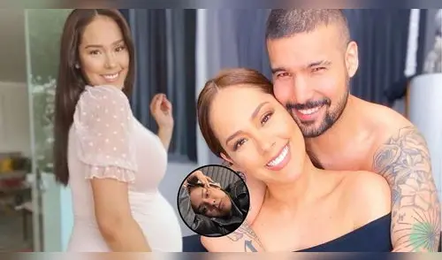 Karen Schwarz estaría embarazada de Ezio Oliva por tercera vez. elpopular.pe