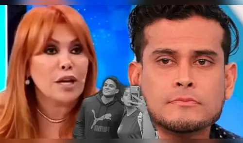 Magaly Medina critica duramente a Christian Domínguez. elpopular.pe