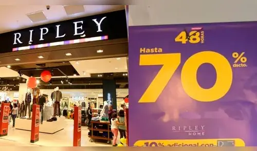 Ripley REMATARÁ miles de productos con hasta 70% de descuento por pocos días: descubre cómo ACCEDER elpopular.pe
