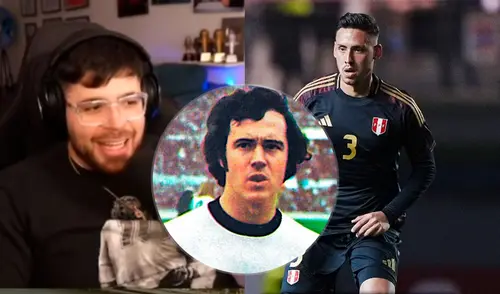 El streamer argentino se rindió ante las actuaciones de Erick Noriega. Foto: composición EP/Kick elpopular.pe