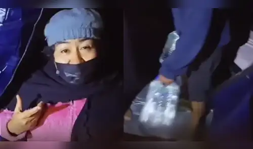 Mujer se hacía pasar como damnificada por incendio en Pamplona Alta. elpopular.pe