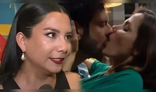 Mayra Couto habló sobre los besos entre Maju Mantilla y George Slebi. elpopular.pe