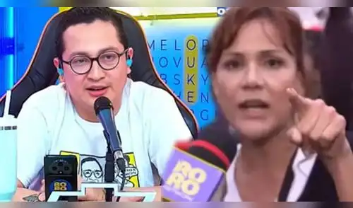 Mónica Sánchez se mandó contra el canal de Carlos Orozco por críticas en su contra. elpopular.pe