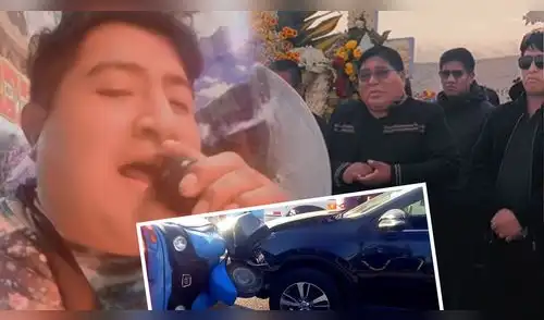 Tío de cantante peruano que PERDIÓ LA VIDA en accidente de tránsito LLORA en su féretro: "¡Que se haga justicia!" elpopular.pe