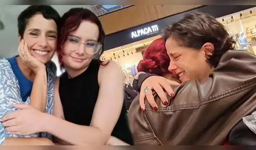 Melania Urbina y su hija se mostraron sumamente sensibles. elpopular.pe