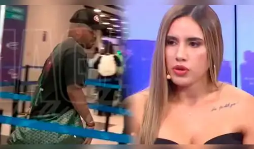 Jefferson Farfán ABANDONA el país con Xiomy Kanashiro mientras Darinka Ramírez espera el permiso para viajar con su hija elpopular.pe
