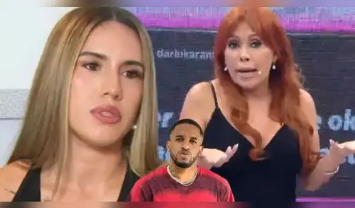 Darinka Ramírez responde molesta a Magaly Medina por criticar sus acuerdos con Jefferson Farfán. elpopular.pe