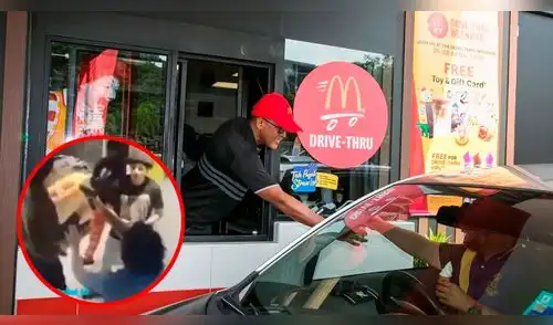 Empleado de Mc Donald's disparó contra cliente tras FUERTE pelea. elpopular.pe