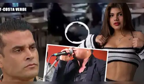 Expareja de Christian Domínguez deja EN SHOCK al ser AMPAYADA con cumbiambero AMOROSOS en concierto elpopular.pe