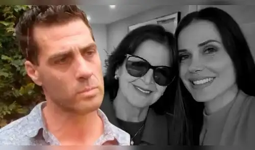 Gustavo Salcedo se pronuncia tras velorio de la mamá de Maju Mantilla. elpopular.pe