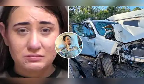 Daniel Waterman logró despertar del coma. Acusó a su pareja Leigha Mumby de provocar el accidente elpopular.pe