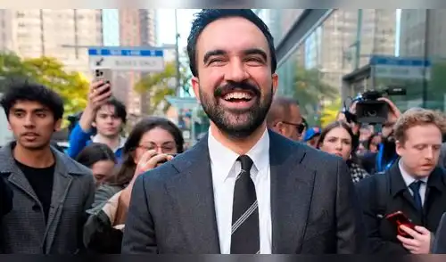 Zohran Mamdani gana las elecciones a la alcaldía de Nueva York. elpopular.pe