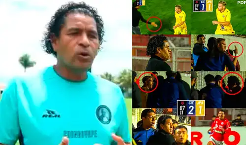 Santiago Acasiete y Christian Tizón protagonizaron un fuerte incidente. Foto: composición Juan Pablo II/Los Chankas elpopular.pe