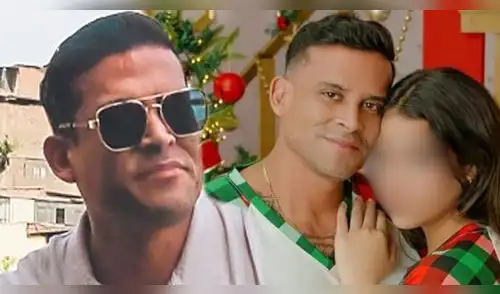 Christian Domínguez no se despidió de su hija mayor tras audiencia. elpopular.pe