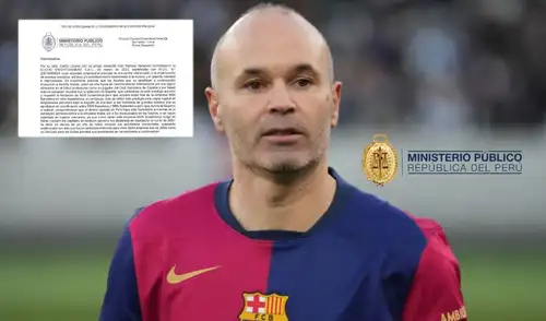 Andrés Iniesta está siendo investigado por el Ministerio Público del Perú. Foto: composición EP elpopular.pe