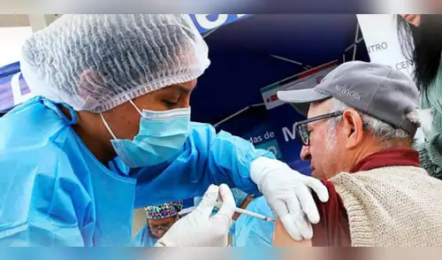 Minsa realiza campaña de vacunación gratis contra la neumonía. elpopular.pe