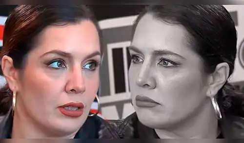 Yiddá Eslava se muestra a la defensiva en entrevista. elpopular.pe