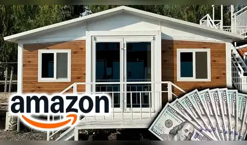 Esta es la casa prefabricada que se vende en Amazon por menos de 11,000 dólares. elpopular.pe