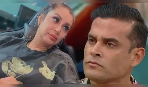 Karla Tarazona y Christian Domínguez mostraron cómo es su relación tras las pantallas. elpopular.pe