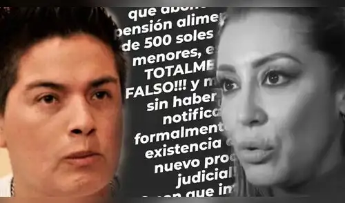 Leonard León EXPLOTA tras nueva demanda de Karla Tarazona por AUMENTO de pensión y la DESMIENTE: "Una pensión de 500 soles es falso" elpopular.pe