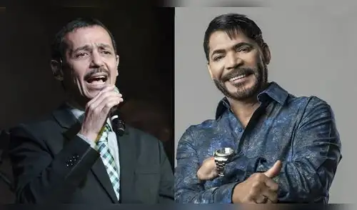 Eddie Santiago molestó porque Willie González dijo que pronto se juntarían para cantar. elpopular.pe