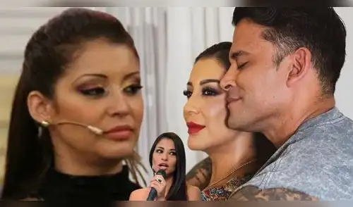 Karla Tarazona saca cara por comentarios contra Christian Domínguez. elpopular.pe