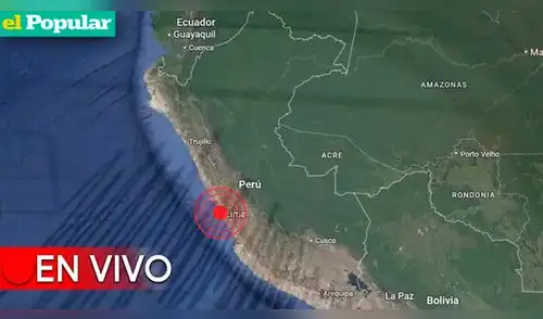 Conoce EN VIVO los temblores que ocurren en el Perú, según IGP. elpopular.pe