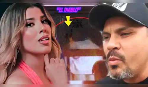 Yahaira Plasencia y Luis Fernando volvieron a ser ampayados. elpopular.pe