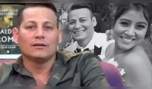 Luigui Carbajal y su impensado comentario sobre su boda con Diana García. elpopular.pe