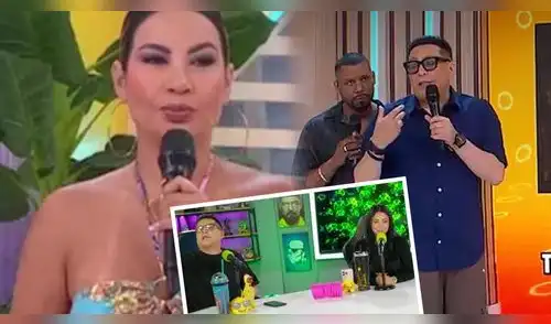 Pamela López se ENFRENTA a Carloncho EN VIVO por OFICIALIZAR romance entre Pamela Franco y Christian Cueva elpopular.pe