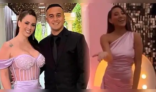 Melissa Klug y Jesús Barco fueron captados juntos en el cumpleaños de Samahara Lobatón elpopular.pe