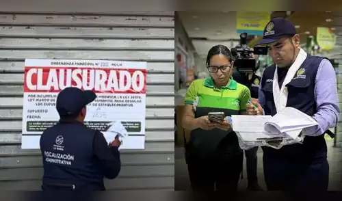 Clausuran local de conocido supermercado tras incumplir con medidas sanitarias y de seguridad. elpopular.pe