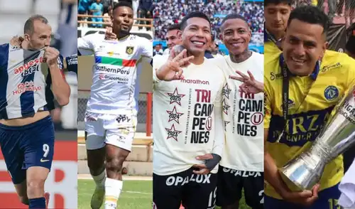 Alianza Lima, FC Cajamarca, CD Moquegua y Universitario jugarán la Liga 1 2026. Foto: composición EP elpopular.pe