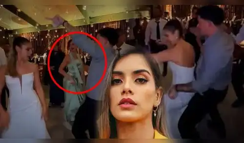 Mario Hart es grabado bailando HASTA ABAJO con otra mujer delante de Korina Rivadeneira: Venezolana tiene IMPENSADA reacción elpopular.pe