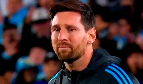 Lionel Messi publicó un desgarrador mensaje en sus redes sociales por la pérdida de Omar Souto. Foto: captura/Telefé elpopular.pe