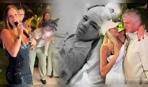 Alejandra Baigorria impacta al lucirse en fiesta familiar. elpopular.pe