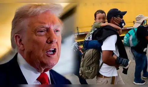 El alarmante mensaje de Donald Trump contra los inmigrantes. elpopular.pe