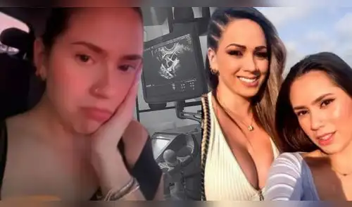 Gianella Marquina se quiebra por sensible fallecimiento con su familia. elpopular.pe