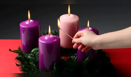 primera vela de Adviento 2025 elpopular.pe