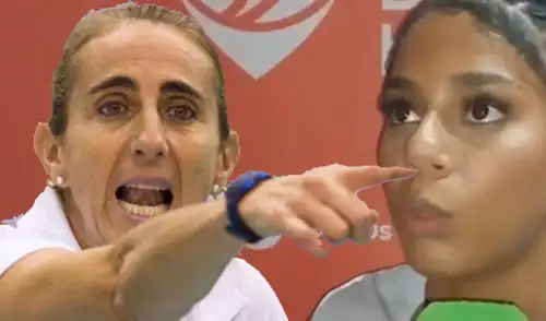 Natalia Málaga consiguió una fundamental victoria con Deportivo Géminis ante Deportivo Soan. Foto: composición EP elpopular.pe