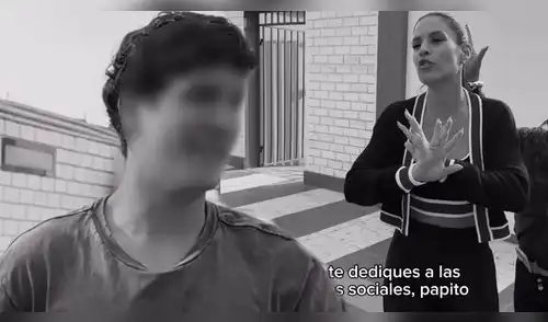 María Pía Copello reprendió a su hijo mayor por sentir vergüenza de hablar en público. elpopular.pe