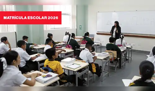 Minedu revela cronograma oficial para la matrícula escolar 2026: fechas, vacantes y más. elpopular.pe
