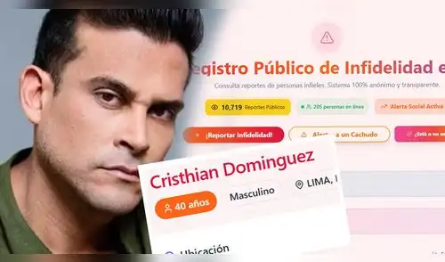 Actualizan lista de HOMBRES INFIELES DEL PERÚ e INCLUYEN a Christian Domínguez luego de que rete a peruanos elpopular.pe