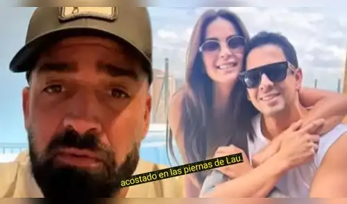 Brian Rullan habló sobre el comportamiento cariñoso entre Laura Spoya y su productor. elpopular.pe