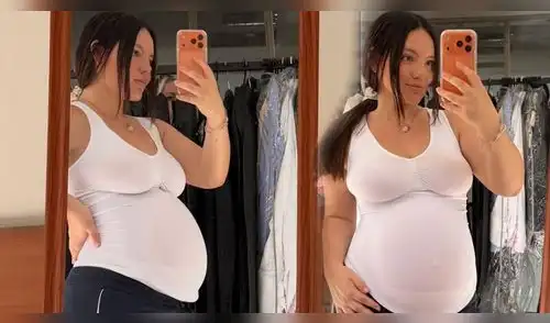 Francisca Aronsson mostró la pancita que usará en una nueva producción. elpopular.pe