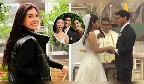 Ana Siucho DESLUMBRA en la boda del ‘Tunche’ Rivera, jugador de Universitario: ¿hubo reencuentro con Edison Flores? elpopular.pe